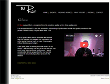 Tablet Screenshot of dj-roo.com
